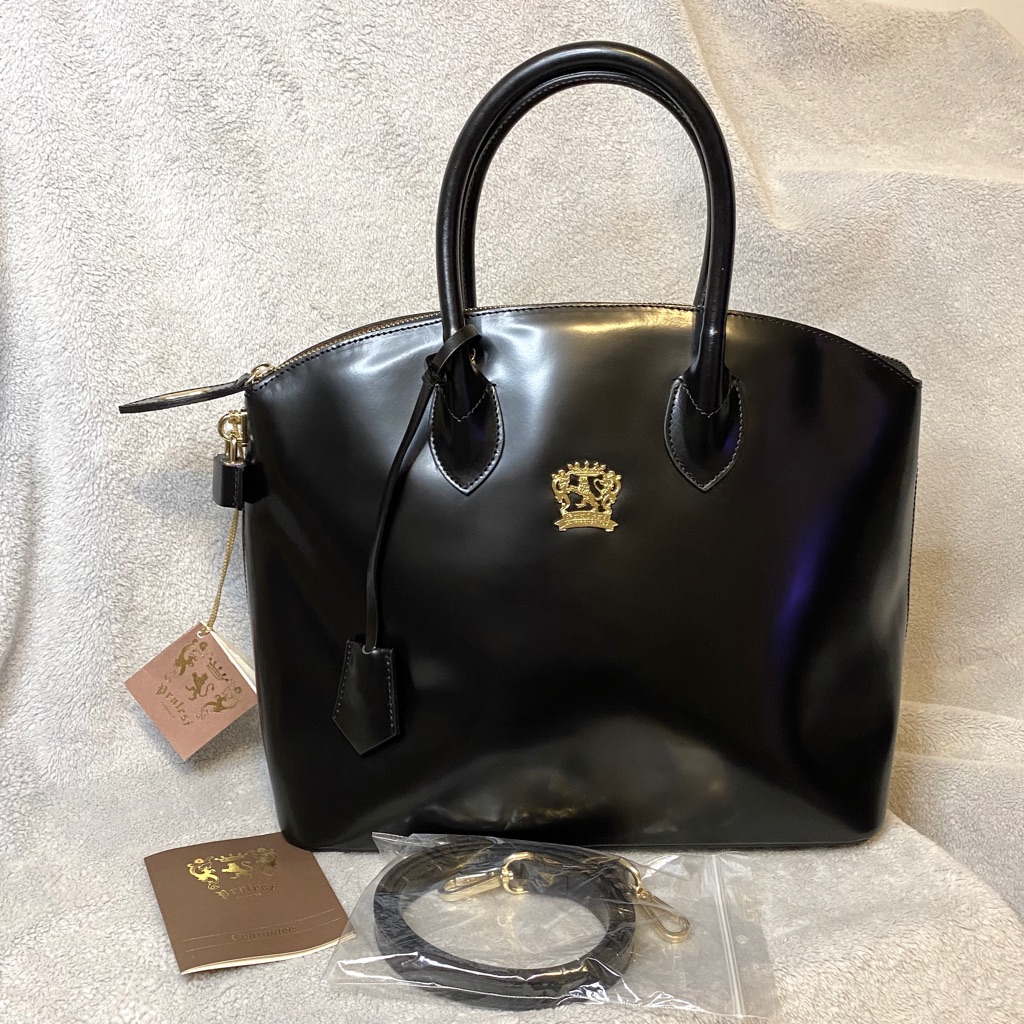 Nwt Pratesi Bag Italian Leather